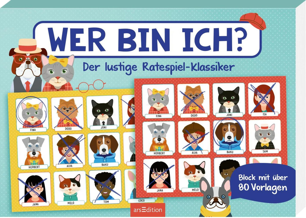 Wer bin ich? Spieleklassiker mit über 80 Vorlagen ab 6 Jahren
