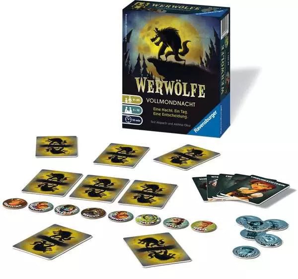 Werwölfe Vollmondnacht - Spiel ab 9 Jahren - Ravensburger