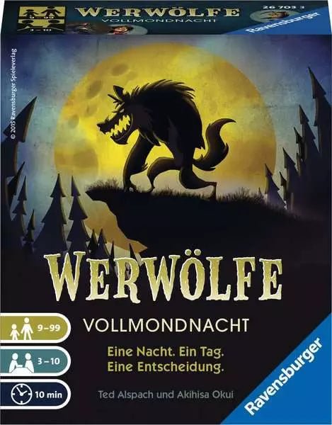 Werwölfe Vollmondnacht - Spiel ab 9 Jahren - Ravensburger