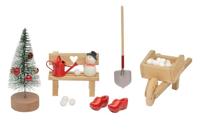 moses Wichtelzauber Zubehör‑Set Garten miniatur
