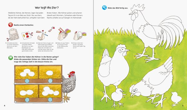 Wieso? Weshalb? Warum? aktiv - Heft: Bauernhof - Ravensburger