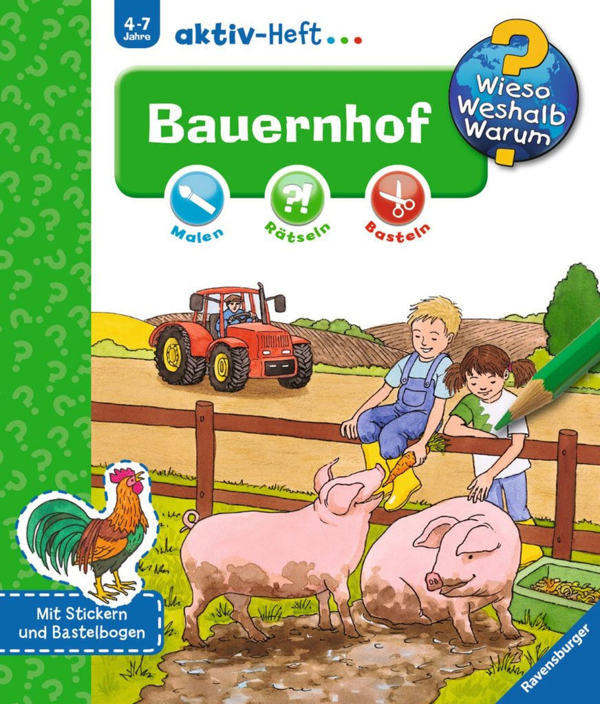 Wieso? Weshalb? Warum? aktiv - Heft: Bauernhof - Ravensburger