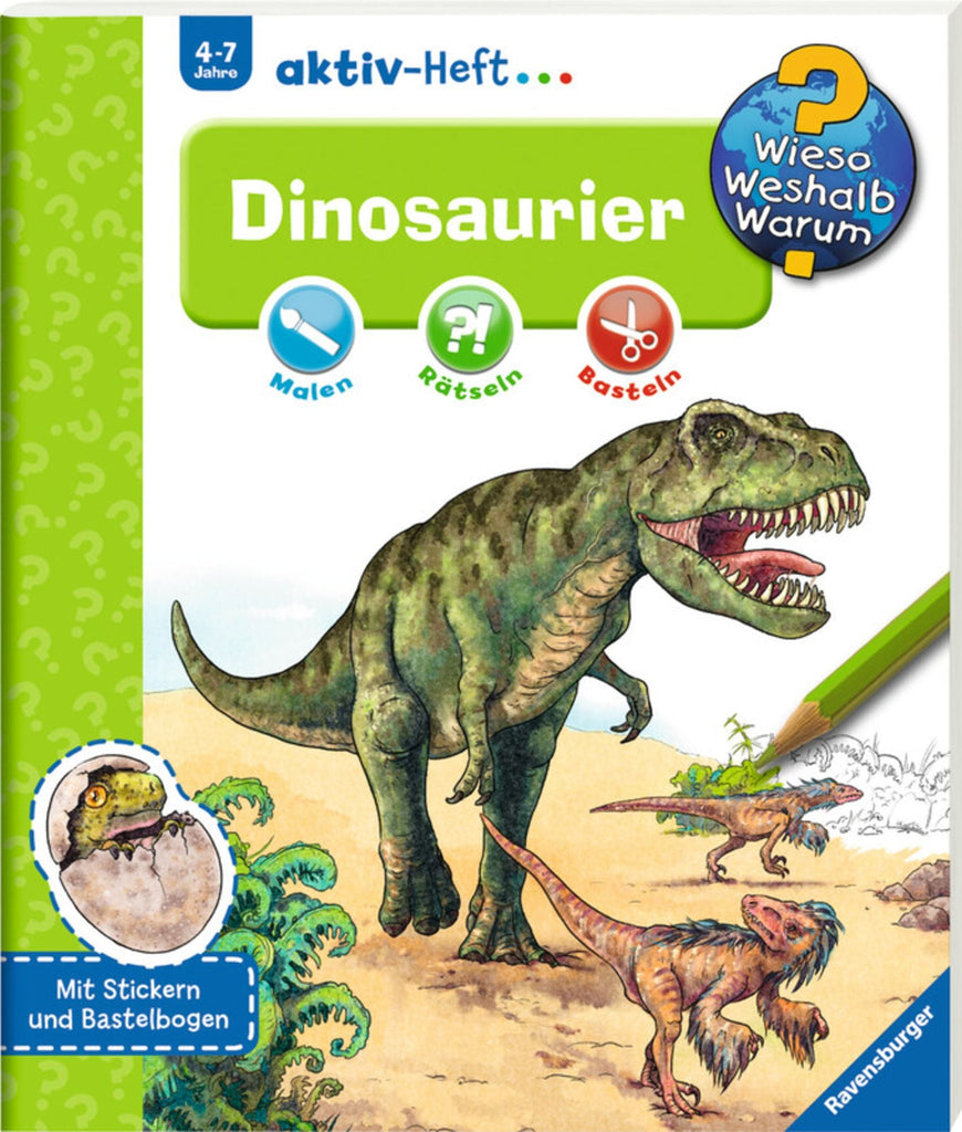 Wieso? Weshalb? Warum? aktiv - Heft: Dinosaurier - Ravensburger