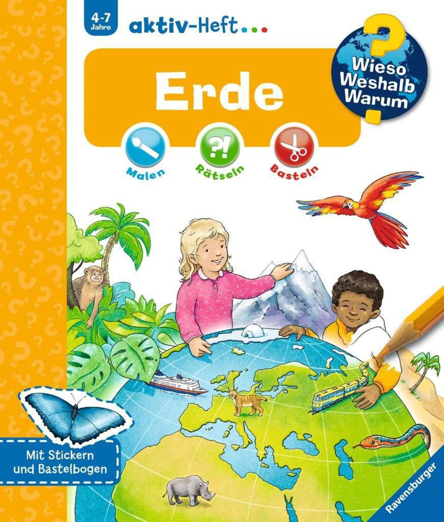 Wieso? Weshalb? Warum? aktiv - Heft: Erde - Ravensburger