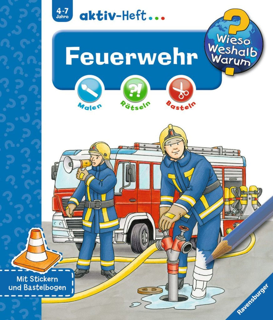 Wieso? Weshalb? Warum? aktiv - Heft: Feuerwehr - Ravensburger