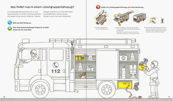 Wieso? Weshalb? Warum? aktiv - Heft: Feuerwehr - Ravensburger