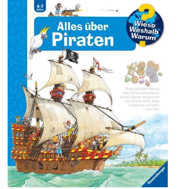 Wieso? Weshalb? Warum? Alles über Piraten (Band 40) - Ravensburger