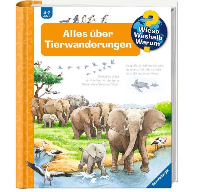 Wieso? Weshalb? Warum? Alles über Tierwanderungen (Band 31) - Ravensburger