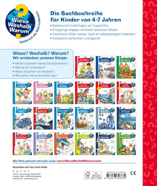 Wieso? Weshalb? Warum?, Band 1: Wir entdecken unseren Körper - Ravensburger