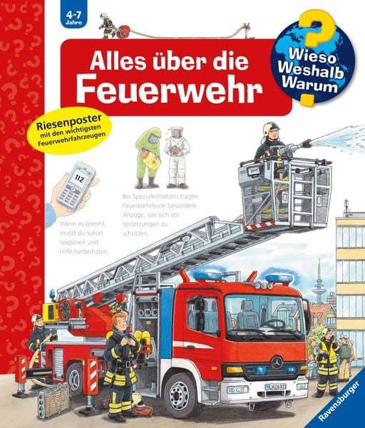 Wieso? Weshalb? Warum?, Band 2: Alles über die Feuerwehr - Ravensburger