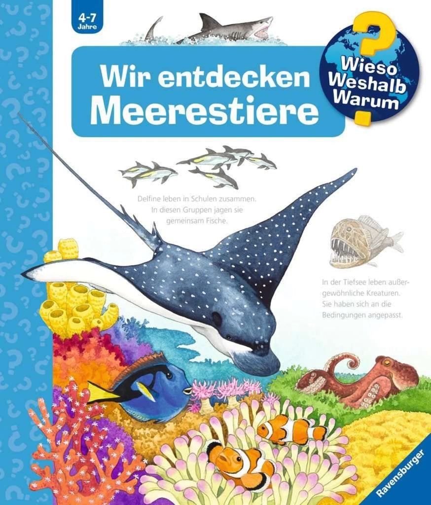 Wieso? Weshalb? Warum?, Band 27: Wir entdecken Meerestiere - Ravensburger