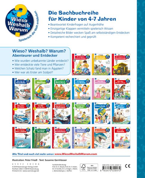 Wieso? Weshalb? Warum?, Band 70: Abenteurer und Entdecker - Ravensburger