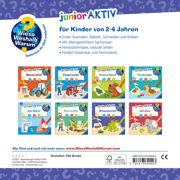 Wieso? Weshalb? Warum? junior AKTIV: Dinosaurier - Ravensburger