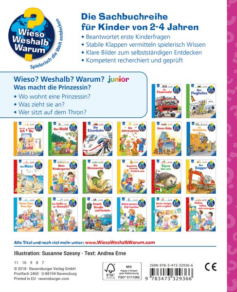 Wieso? Weshalb? Warum? junior, Band 19: Was macht die Prinzessin? - Ravensburger