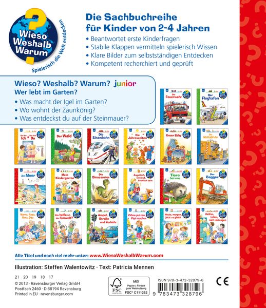 Wieso? Weshalb? Warum? junior, Band 49: Wer lebt im Garten? - Ravensburger