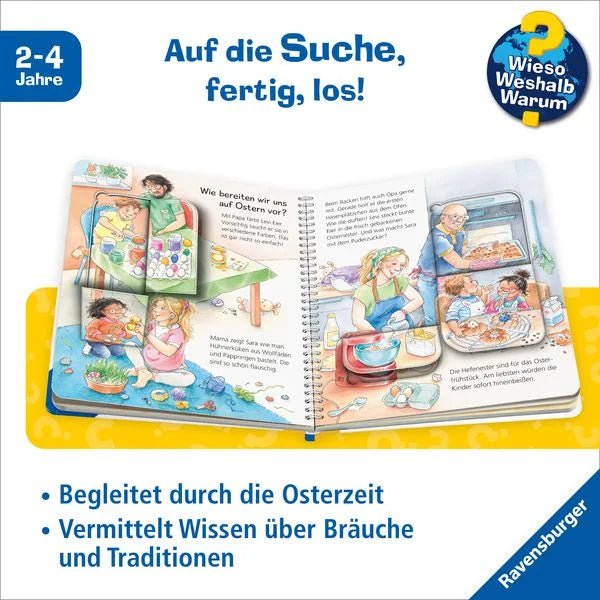 Wieso? Weshalb? Warum? junior, Band 54 - Was machen wir an Ostern? Bücher ab 2 Jahren Ravensburger RATZEKATZ SPIELZEUGLAND