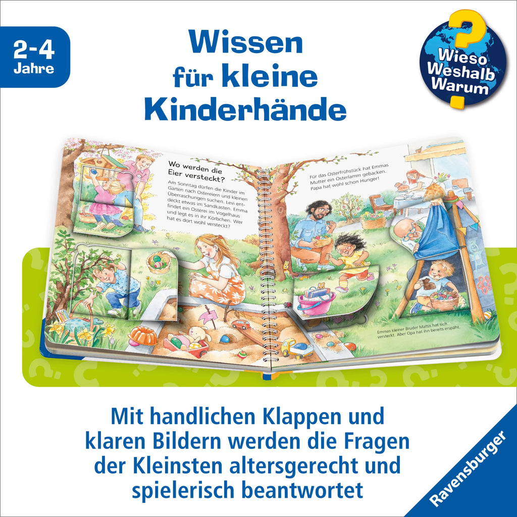 Wieso? Weshalb? Warum? junior, Band 54 - Was machen wir an Ostern? Bücher ab 2 Jahren Ravensburger RATZEKATZ SPIELZEUGLAND