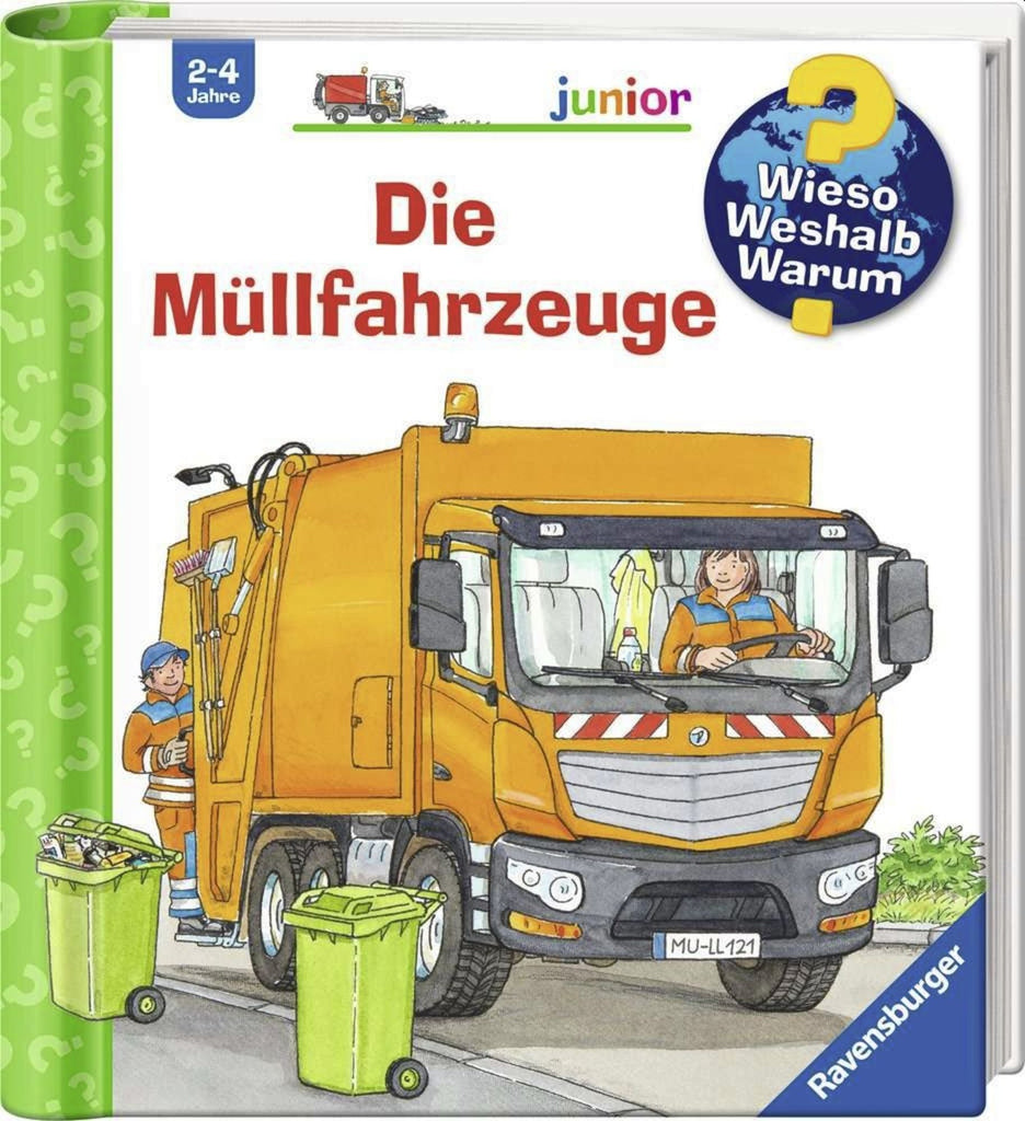 Wieso? Weshalb? Warum? junior, Band 74: Die Müllfahrzeuge - Ravensburger