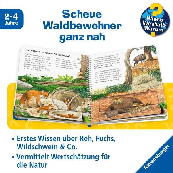 Wieso? Weshalb? Warum? junior, Band 77: Tiere im Wald - Ravensburger