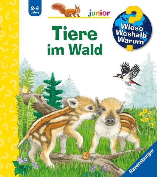 Wieso? Weshalb? Warum? junior, Band 77: Tiere im Wald - Ravensburger