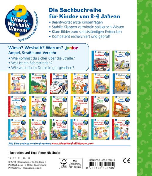 Wieso? Weshalb? Warum? Junior Bd.48 - Ampel, Straße und Verkehr - Ravensburger