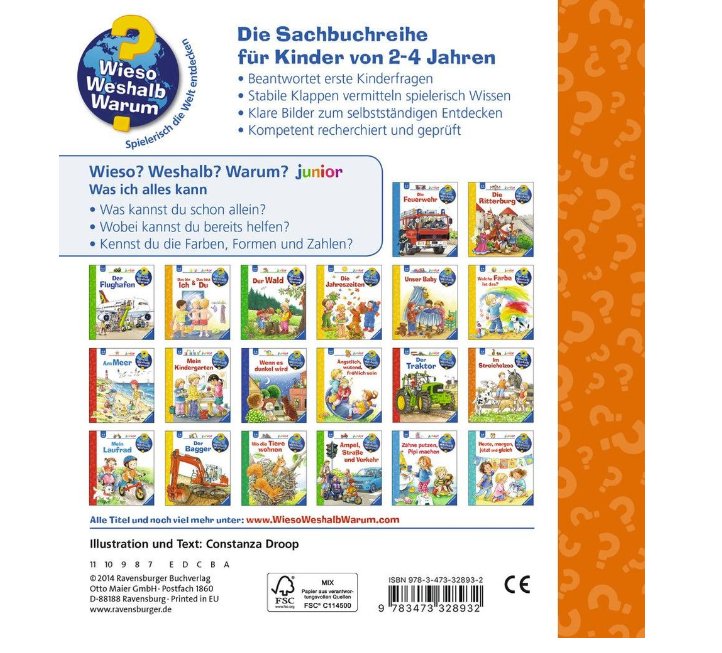 Wieso? Weshalb? Warum? junior: Was ich alles kann (Band 14) - Ravensburger