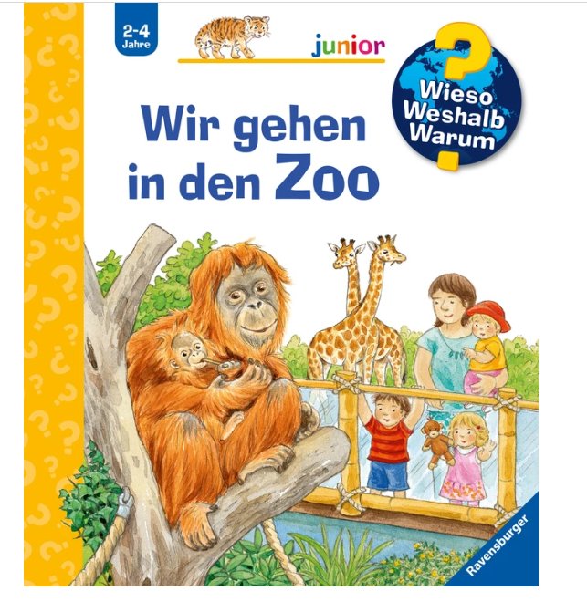 Wieso? Weshalb? Warum? junior: Wir gehen in den Zoo (Band 30) - Ravensburger