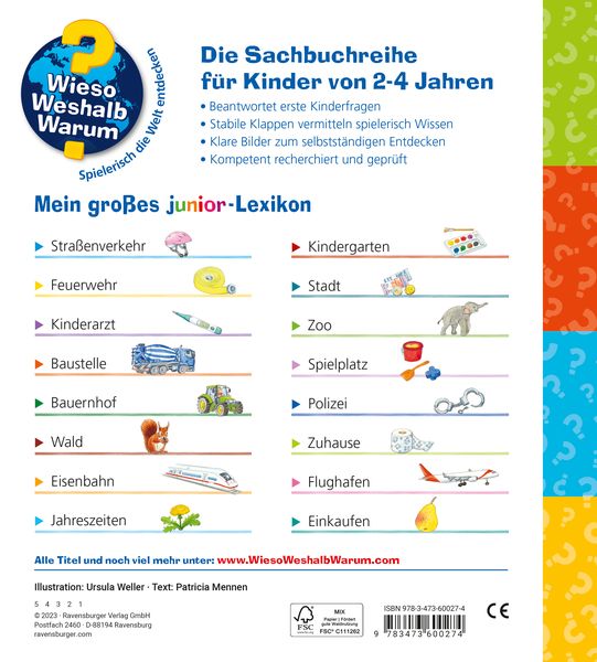 Wieso? Weshalb? Warum? Mein großes junior - Lexikon - Ravensburger