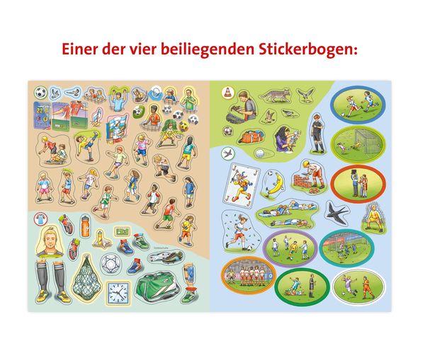 Wieso? Weshalb? Warum? Stickerheft: Fußball - Ravensburger