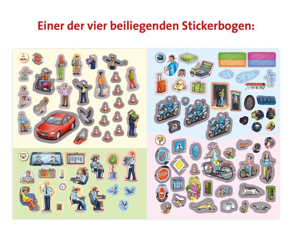 Wieso? Weshalb? Warum? Stickerheft: Polizei - Ravensburger