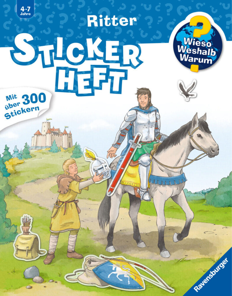 Wieso? Weshalb? Warum? Stickerheft: Ritter - Ravensburger