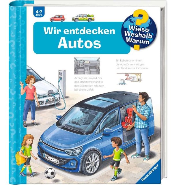 Wieso? Weshalb? Warum? Wir entdecken Autos (Band 11) - Ravensburger