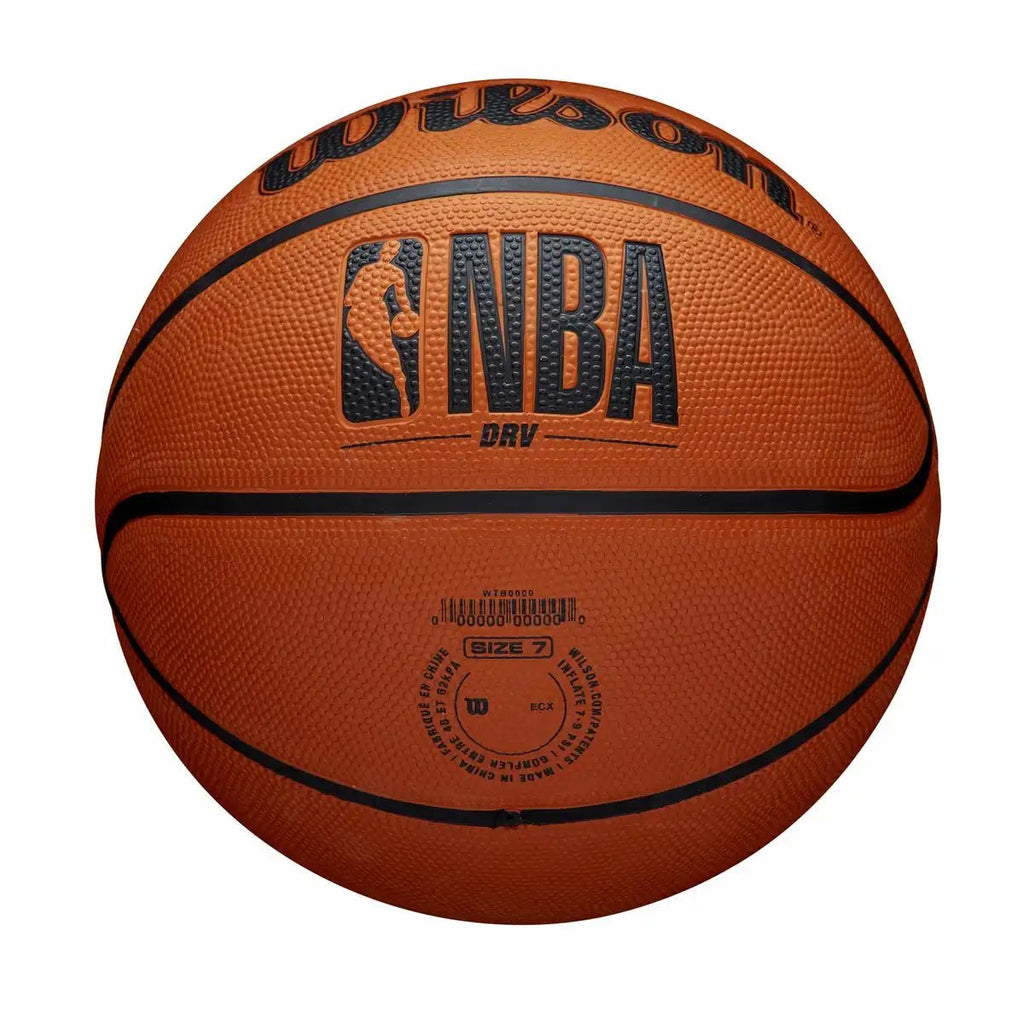 Orange Schwarz NBA DRV Wilson Basket Ball Outdoor Size 7