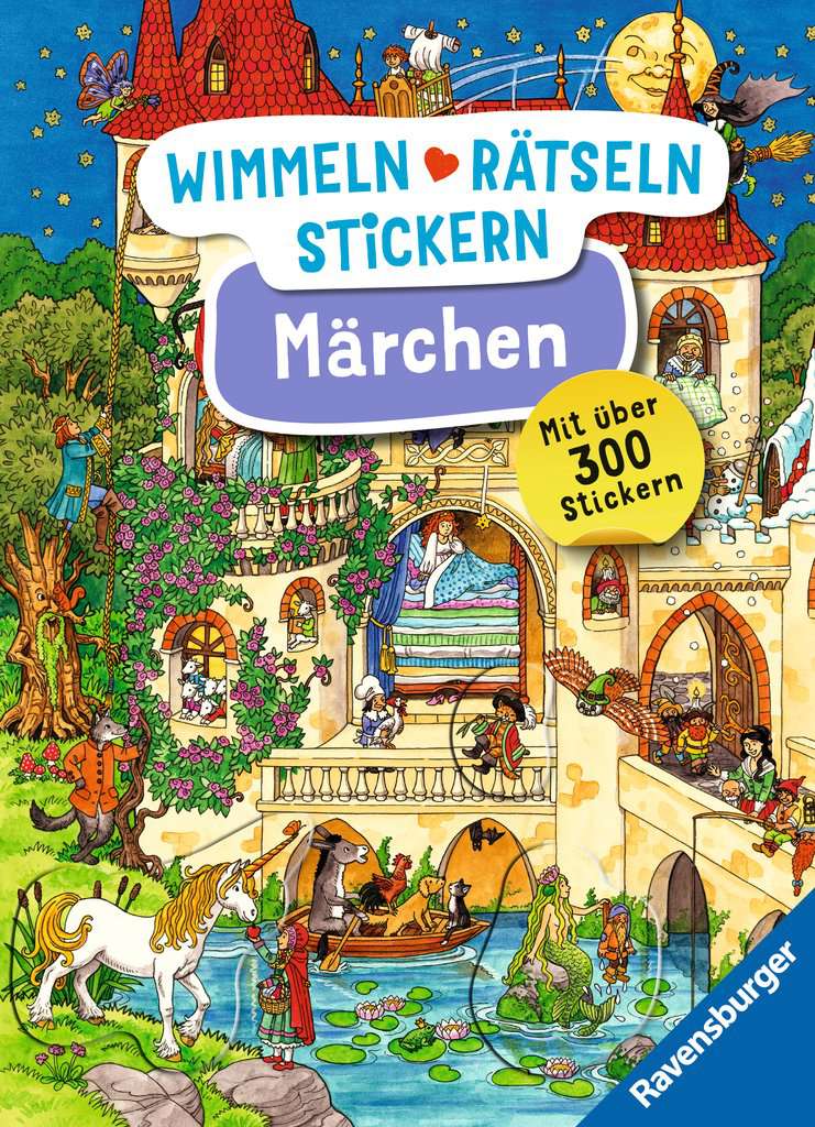 Wimmeln, Rätseln, Stickern - Märchen - Ravensburger