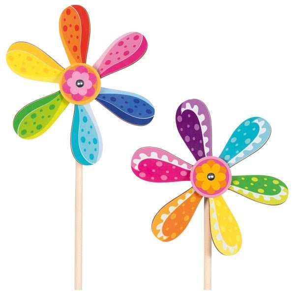 Goki Windmühle Wirbelwind Outdoor-Spiel für Kinder im Garten