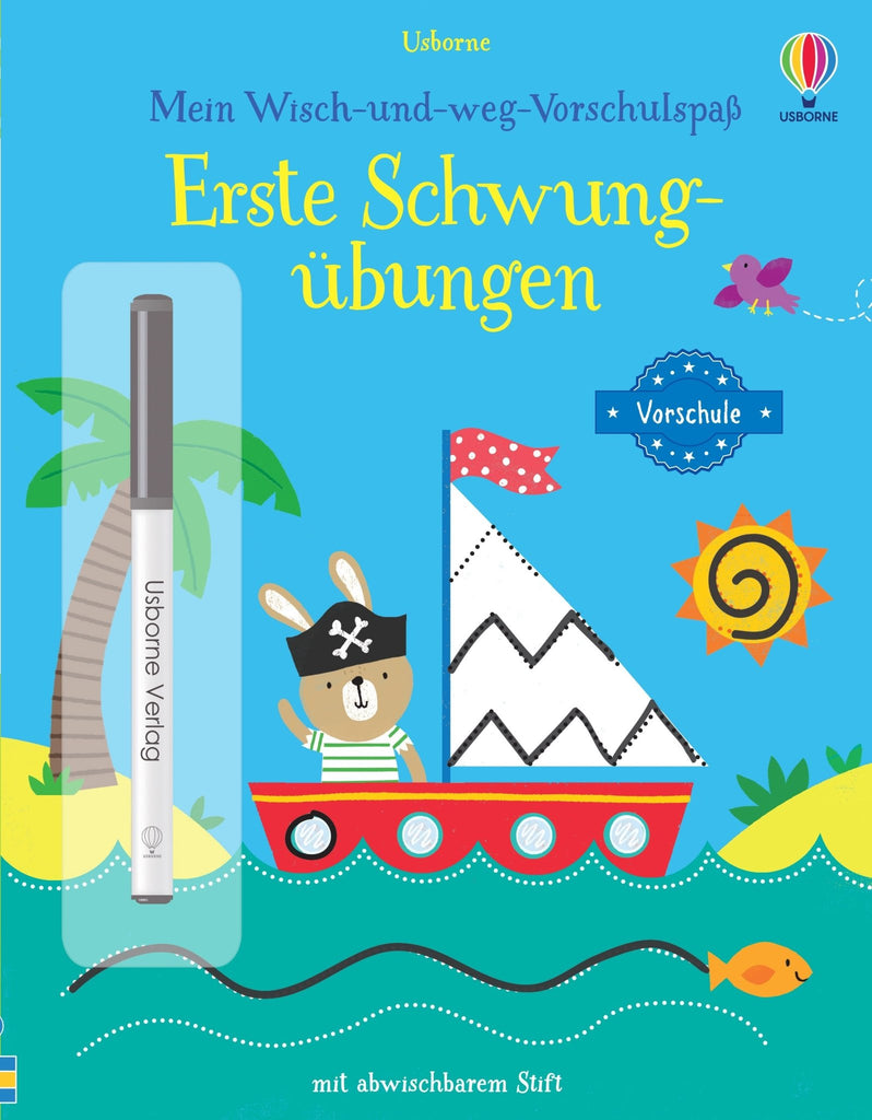 Wisch-und-weg Buchstaben lernen Set Schreibübungen abwischbar ab 4 Jahren