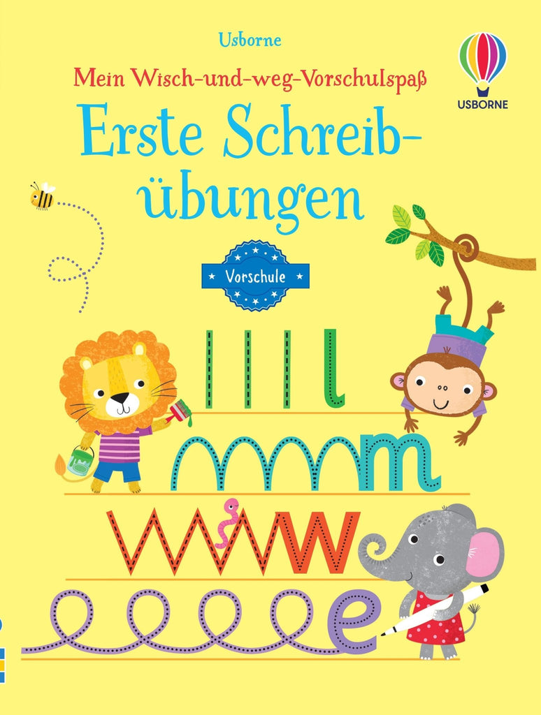 Schreiben lernen Wisch-und‑weg Bücher Vorschule 4 bis 7 Jahre