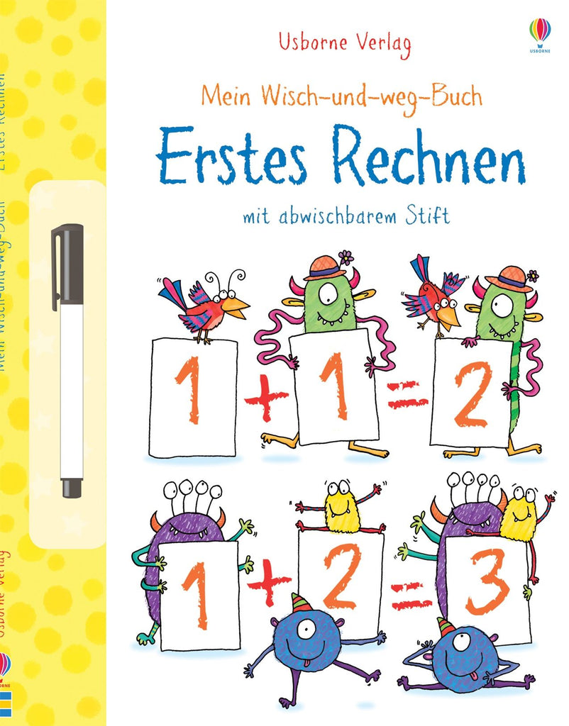 Lernbuch Addition Einmaleins Wisch-und-weg ab 4 Jahren
