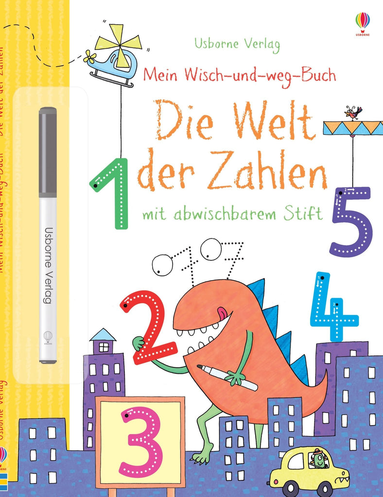 Interaktives Zahlenbuch Kartoniert Koffer mit Stift Vorschule
