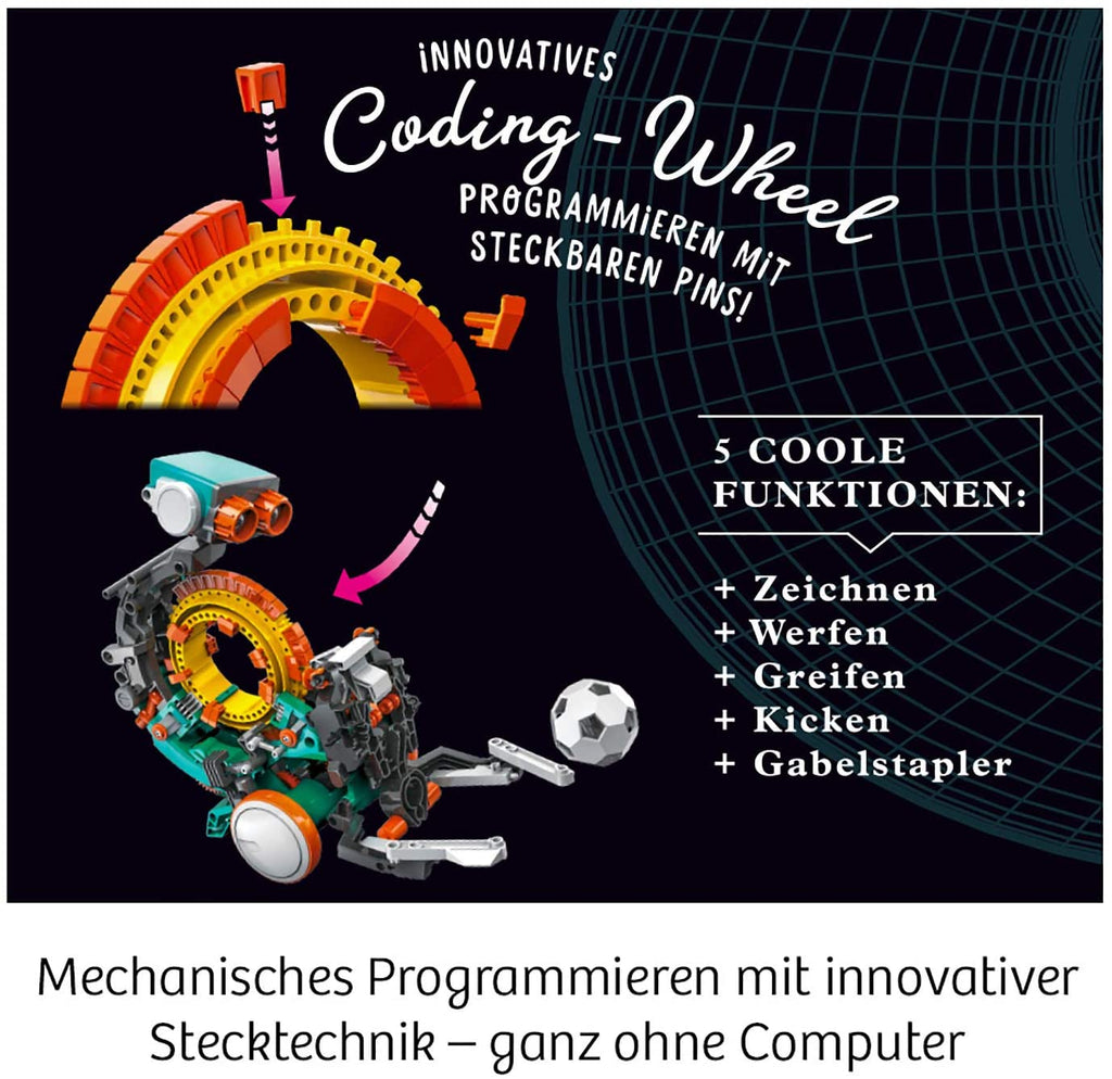 Wissenschaftsset - Codix mechanischer Coding Roboter - Kosmos