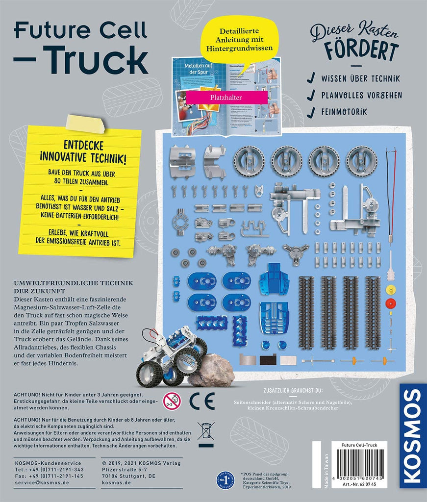 Wissenschaftsset - Future Cell - Truck - Kosmos