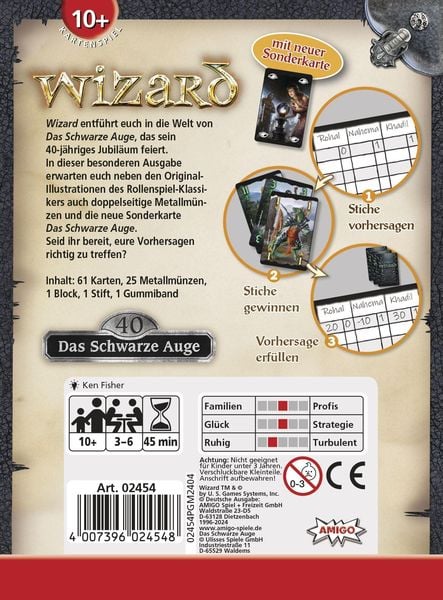 Wizard - Das Schwarze Auge - Amigo