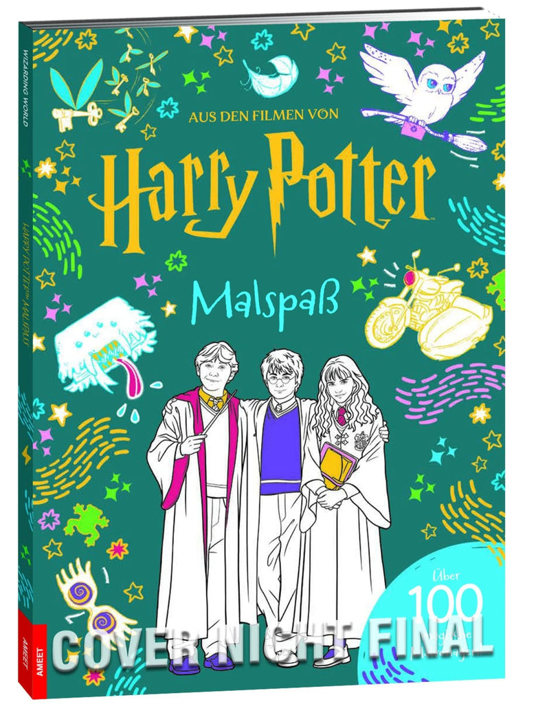 Wizarding World Harry Potter Malspaß Malbuch ab 6 Jahren

