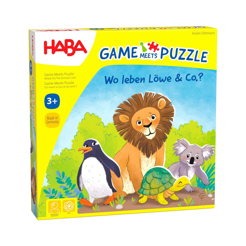 Wo leben Löwe & Co? - Haba