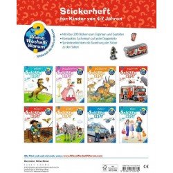 WWW Stickerheft: Feuerwehr - Ravensburger