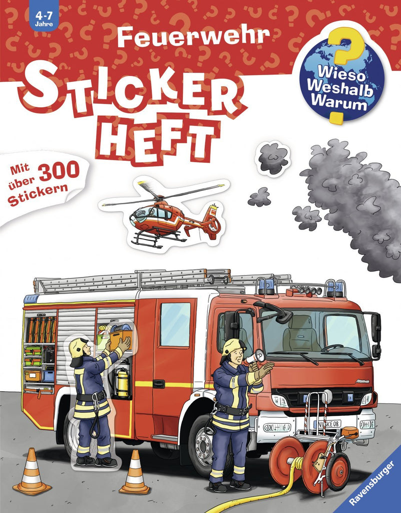 WWW Stickerheft: Feuerwehr - Ravensburger