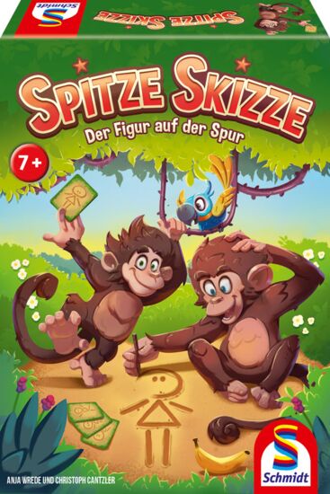 Zeichen & Rätselspiel - Spitze Skizze - Schmidt Spiele