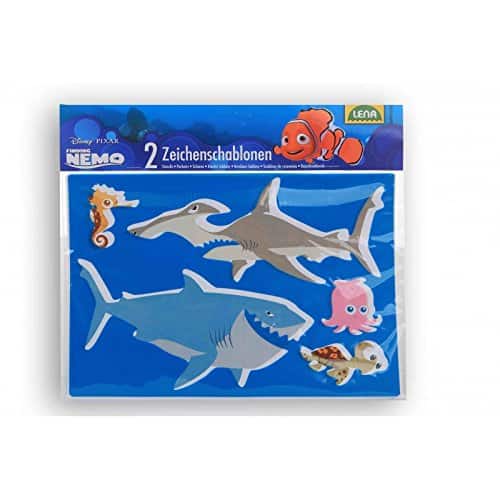 Zeichenschablonen Disney Nemo 2er - Simm Spielwaren