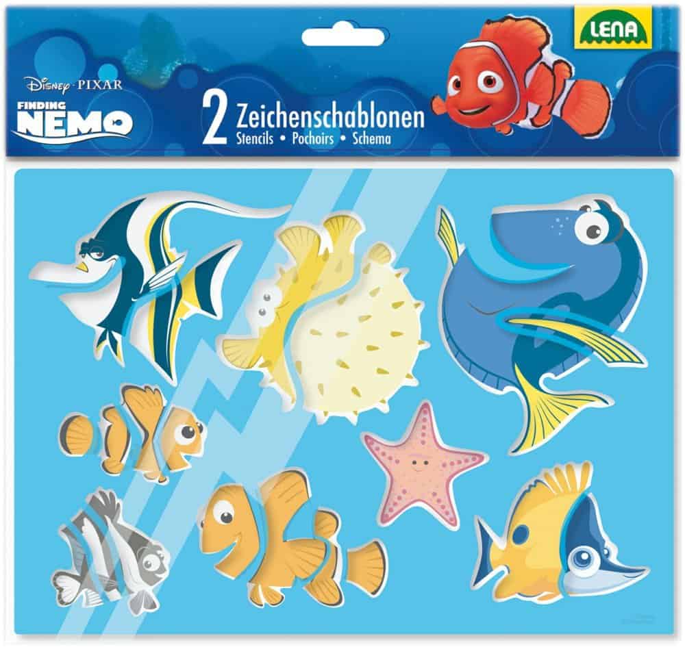 Zeichenschablonen Disney Nemo 2er - Simm Spielwaren