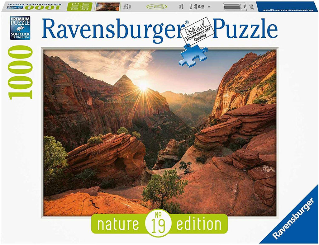 Zion Canyon USA Nature Edition nr 19 Puzzle 100 Teile - Ravensburger